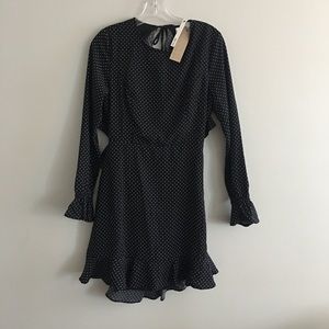 Black and White Polka Dot Dress